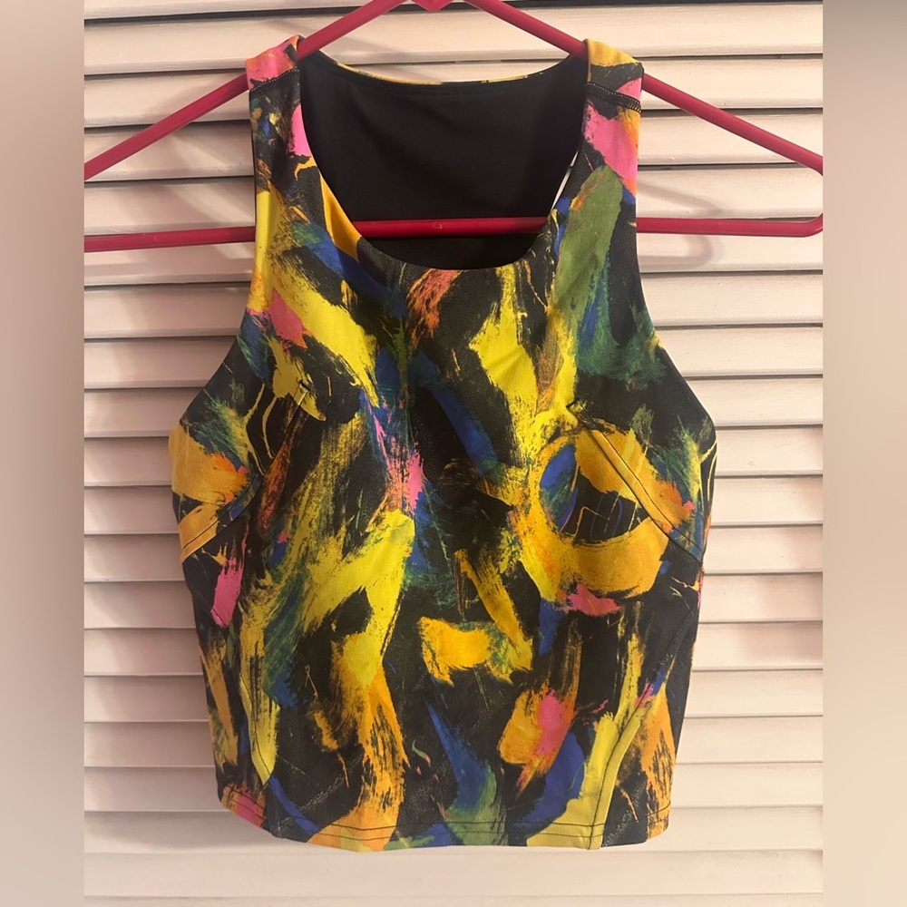 Lululemon Invigorate Training Tank Top
Undertone Black Multi Size 6
